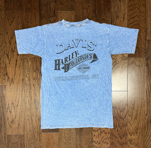 1999 Harley Davidson Blue T-shirt