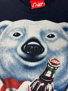 1995 Coca Cola Bear Sweatshirt