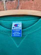 Load image into Gallery viewer, 90’s Turquoise Champion Crewneck
