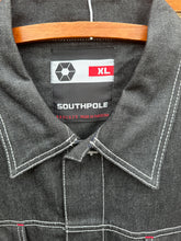 Load image into Gallery viewer, Y2K Southpole Black Denim Jacket (NWT)
