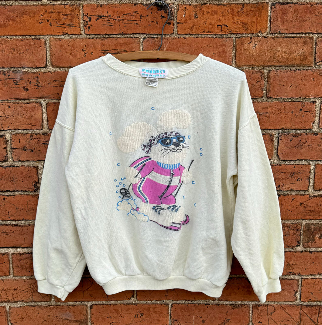 80’s Snow Bunny Sweatshirt