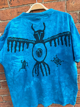 Load image into Gallery viewer, 90’s Blue Tie Dye Tee
