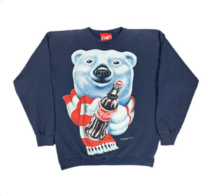 1995 Coca Cola Bear Sweatshirt