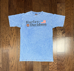 1999 Harley Davidson Blue T-shirt