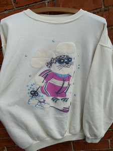 80’s Snow Bunny Sweatshirt