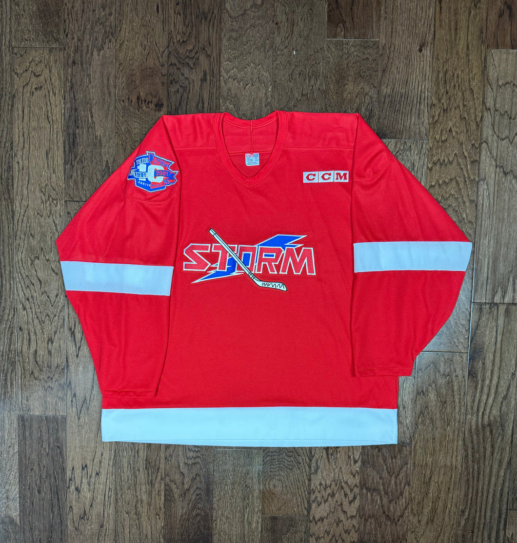 Toledo Storm 10 Year Anniversary Jersey