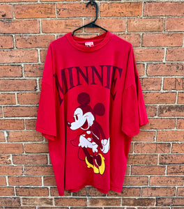 90’s Minnie Mouse Oversized Tee