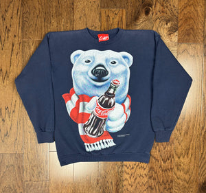 1995 Coca Cola Bear Sweatshirt