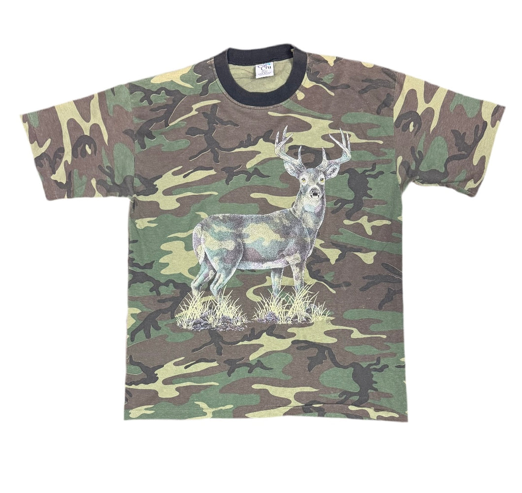 90’s Camo Deer Tee