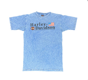 1999 Harley Davidson Blue T-shirt